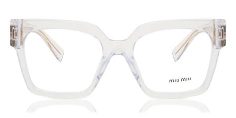 brille miu miu transparent|Miu Miu Eyewear Transparent Glasses .